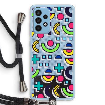 8-bit N°6: Samsung Galaxy A52 Transparant Hoesje met koord
