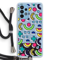 8-bit N°6: Samsung Galaxy A52 Transparant Hoesje met koord