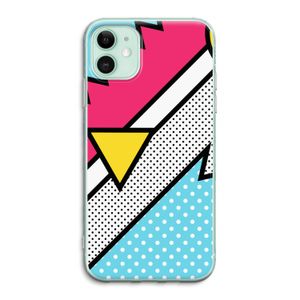 Pop Art #3: iPhone 11 Transparant Hoesje