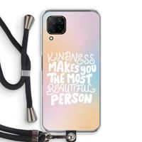 The prettiest: Huawei P40 Lite Transparant Hoesje met koord