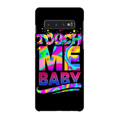 Touch Me: Samsung Galaxy S10 4G Volledig Geprint Hoesje