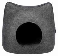 TRIXIE RELAX IGLO KAT VILT GRIJS