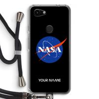 NASA: Pixel 3a Transparant Hoesje met koord