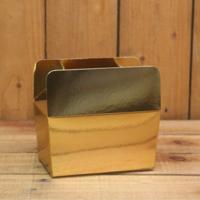 Bonbon doosjes - Chocolade doosje - Goud glans LAAG - 12 stuks
