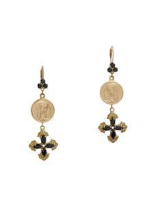 Dolce & Gabbana boucles d'oreilles pendantes en or 18ct à ornements