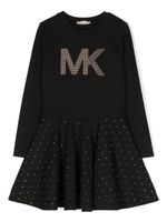 Michael Kors Kids t-shirt orné de clous à logo imprimé - Noir