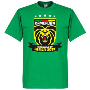 Kameroen Afrika Cup Winners T-Shirt 2017