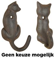 Merkloos Haak kattenstaart gietijzer assorti - thumbnail