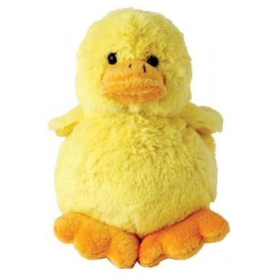 MBW Pluche Kuiken - 1x - geel - pluche dieren knuffels - 11 cm - Pasen