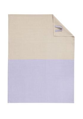 Cawö Cawö Duo Cuisine Theedoek 50/70 lavendel/leinen