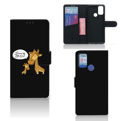 Alcatel 1S (2021) Leuk Hoesje Giraffe Alcatel 1S (2021) Leuk Hoesje Giraffe