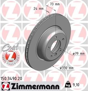 Remschijf Coat Z 150349020