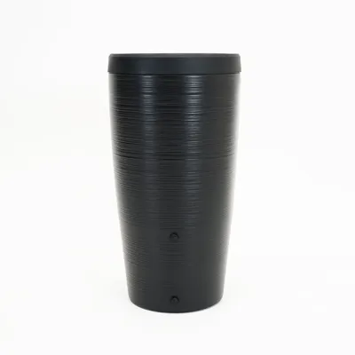 Vita Regenton Gobi zwart 240L + Kraan met Gardena koppeling + Plantenbak