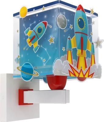 Dalber WandlampjeRocket blauw met wit - 63359