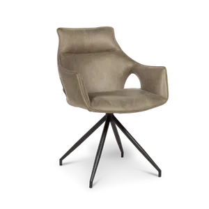 Armstoel Candice - Microleder Forest