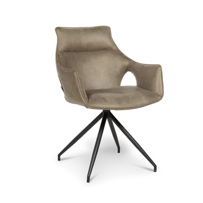 Armstoel Candice - Microleder Forest