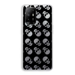 Musketon Skulls: Oppo A95 5G Transparant Hoesje