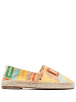 DSQUARED2 espadrilles à logo intégral - Jaune