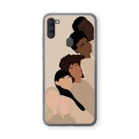 Sweet creatures: Samsung Galaxy A11 Transparant Hoesje