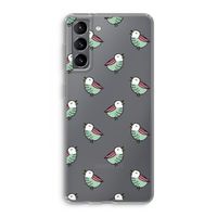 Vogeltjes: Samsung Galaxy S21 Transparant Hoesje