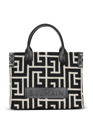 Balmain sac à main à motif B-Army - Noir