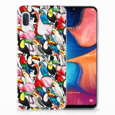 Samsung Galaxy A20e | TPU Hoesje | Birds