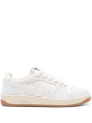 Enterprise Japan baskets Rocket à empiècements contrastants - Blanc