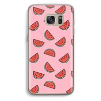 Watermeloen: Samsung Galaxy S7 Transparant Hoesje Watermeloen: Samsung Galaxy S7 Transparant Hoesje