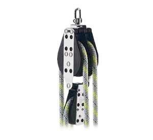 Harken 3&apos;&apos; 2-schijfsblok Met Blok Default