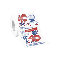 Toiletpapier 40 jaar Man - thumbnail