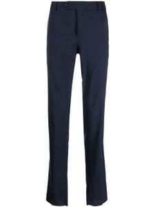 PT Torino pantalon en laine vierge à coupe droite - Bleu