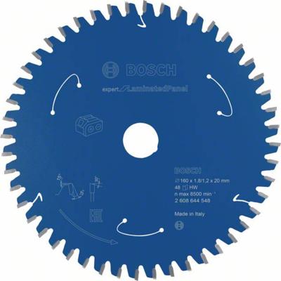 Bosch Accessories Bosch Power Tools 2608644548 Cirkelzaagblad 160 x 20 mm Aantal tanden: 48 1 stuk(s)