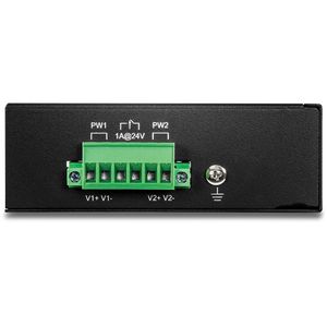 Trendnet TI-PE80 netwerk-switch Unmanaged Fast Ethernet (10/100) Power over Ethernet (PoE) Zwart