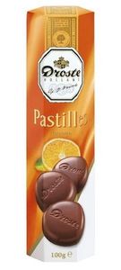 Droste Droste Chocolade Pastilles Koker Orange 85 Gram