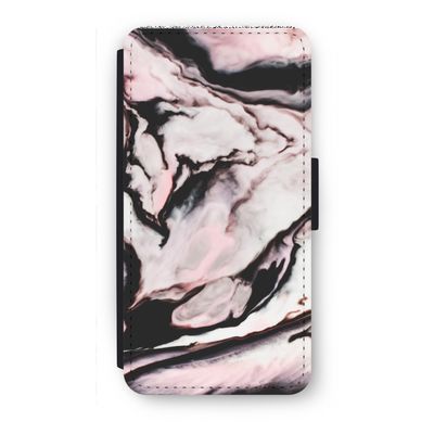 Roze stroom: iPhone 7 Plus Flip Hoesje