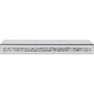 Wandplank - Trion Glitt - 50x15cm - Spiegelglas - Glittereffect - Kunststof