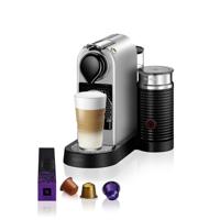 Krups Nespresso Citiz XN761B + Aeroccino Nespresso Zilver