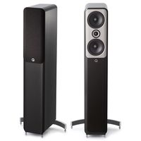 Q Acoustics: Concept 50 Vloerstaande Speakers - 2 Stuks - Hoogglans zwart