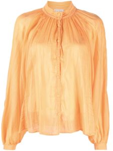 Forte Forte blouse à effet de transparence - Orange