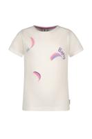 B.Nosy Zomer t-shirt meisjes Ecru beige - Tammy