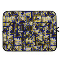 Majorelle Blue Print: Laptop sleeve 15 inch Majorelle Blue Print: Laptop sleeve 15 inch