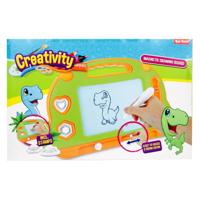 Toi-Toys Creativity magnetisch tekenbord met pen en vormen