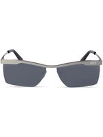 Off-White Eyewear lunettes de soleil Rimini à monture rectangulaire - Argent - thumbnail