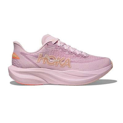 Hoka Mach 7 hardloopschoenen Lilac Cream/Tangerine Glow dames 40 Hoka Mach 7 hardloopschoenen Lilac Cream/Tangerine Glow dames 40