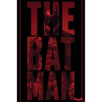 Poster The Batman Type Cut Away 61x91,5cm - thumbnail