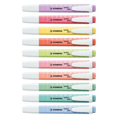 Stabilo swing cool pastel markeerstiften, 8st.