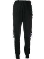 Stella McCartney pantalon de jogging à bandes logo - Noir - thumbnail