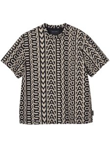 Marc Jacobs t-shirt Big Monogram à col rond - Noir