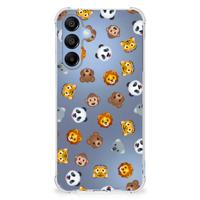 Doorzichtige Silicone Hoesje voor Samsung Galaxy A16 Dieren Emojis