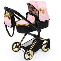 Bayer luxe gouden poppenwagen Bayer luxe gouden poppenwagen